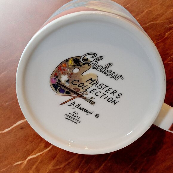 Vincent Van Gogh Sunflowers Coffee Mug CHALEUR Master Impressionists EUC - Picture 6 of 7